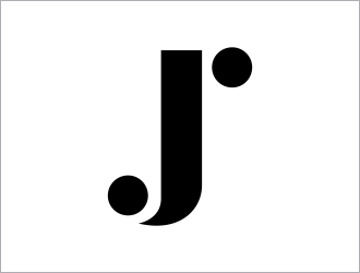 Julia Roth  [logo for bat-mitzvah party] logo design by Nadhira