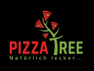 pizza tree logo design by MonkDesign