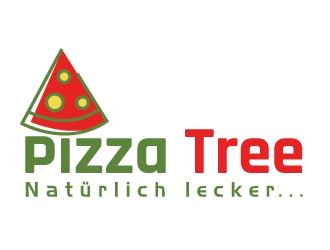pizza tree logo design by MonkDesign