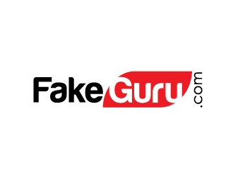 FakeGuru.com logo design by Marianne