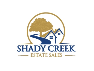 Shady Creek Estate Sales logo design by moomoo