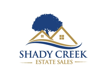 Shady Creek Estate Sales logo design by moomoo
