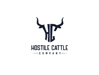 Hostile Cattle Company logo design by firstmove