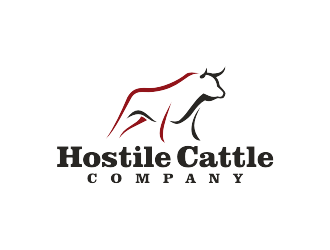 Hostile Cattle Company logo design by dhe27