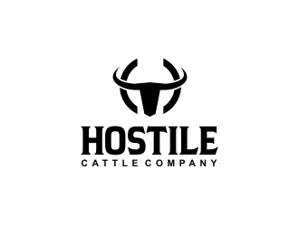 Hostile Cattle Company logo design by revi