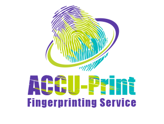 ACCU-Print Fingerprinting Service logo design by BeDesign