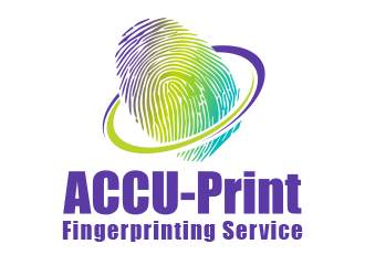 ACCU-Print Fingerprinting Service logo design by BeDesign
