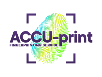 ACCU-Print Fingerprinting Service logo design by ORPiXELSTUDIOS