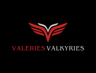 Valeries Valkyries logo design by BlessedArt