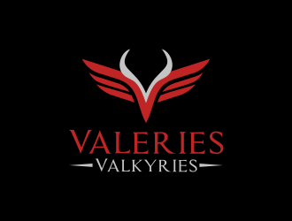 Valeries Valkyries logo design by BlessedArt