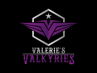 Valeries Valkyries logo design by fastsev