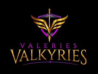 Valeries Valkyries logo design by jaize