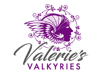 Valeries Valkyries logo design by Ultimatum