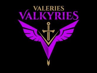Valeries Valkyries logo design by daywalker