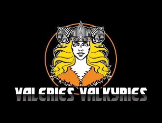 Valeries Valkyries logo design by samuraiXcreations