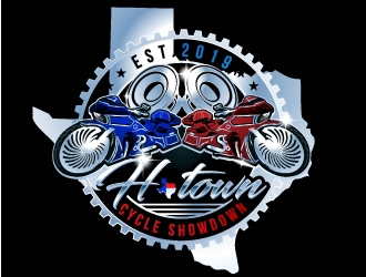 H-Town Cycle Showdown logo design by nexgen