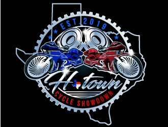 H-Town Cycle Showdown logo design by nexgen
