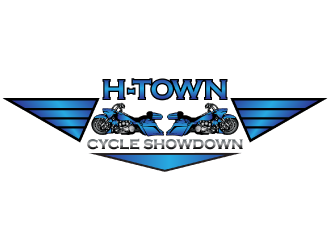 H-Town Cycle Showdown logo design by nona