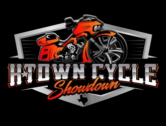 H-Town Cycle Showdown logo design by jaize