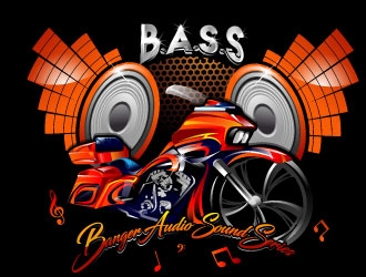 Banger Audio Sound Series logo design by Suvendu
