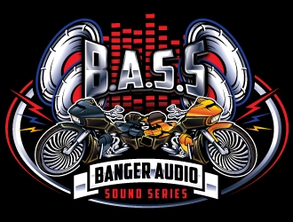 Banger Audio Sound Series logo design by REDCROW