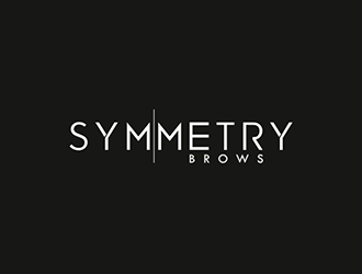 Symmetry Brows logo design by logolady