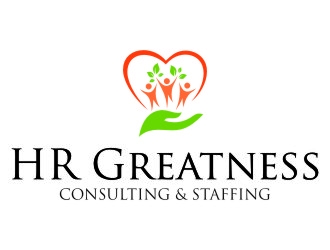 HR Greatness Consulting & Staffing  logo design by jetzu