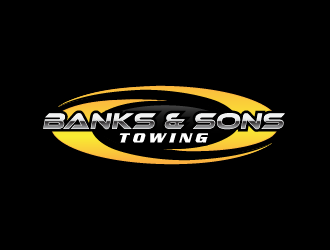 Banks & Sons Towing logo design by Andri