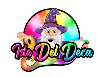 Isle Del Deca logo design by Roma