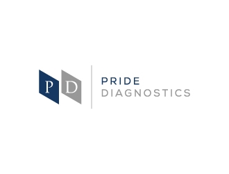 Pride Diagnostics logo design by pencilhand