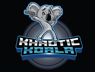 Khaotic Koala logo design by DreamLogoDesign