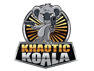 Khaotic Koala logo design by DreamLogoDesign