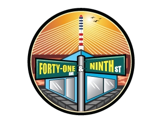 Forty-One & Ninth logo design by Suvendu