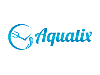 Aquatix  logo design by BeDesign