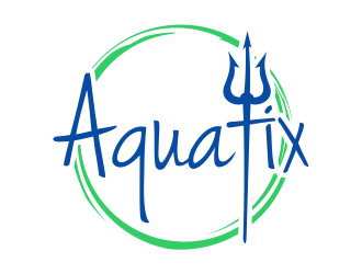 Aquatix  logo design by cintoko