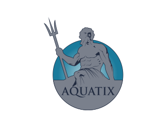 Aquatix  logo design by Kruger