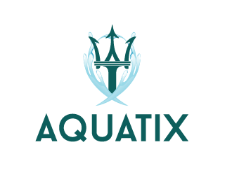 Aquatix  logo design by axel182