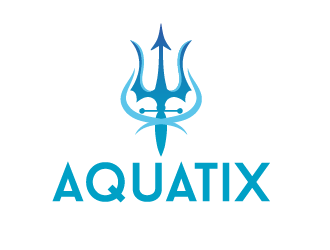 Aquatix  logo design by axel182