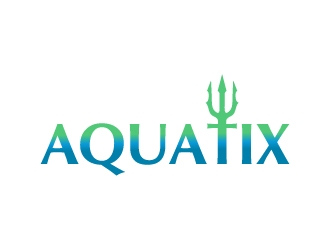 Aquatix  logo design by MonkDesign