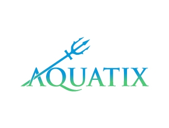 Aquatix  logo design by MonkDesign