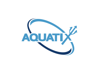 Aquatix  logo design by YONK