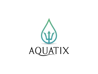 Aquatix  logo design by MUSANG