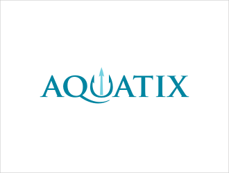 Aquatix  logo design by catalin
