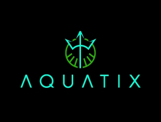 Aquatix  logo design by dasigns