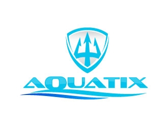 Aquatix  logo design by daywalker