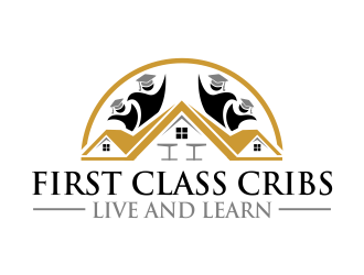 First Class Cribs logo design by done