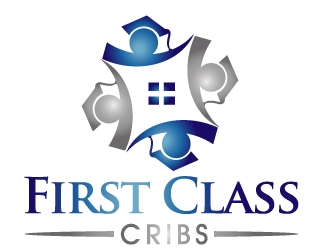 First Class Cribs logo design by PMG
