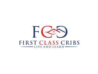 First Class Cribs logo design by bricton