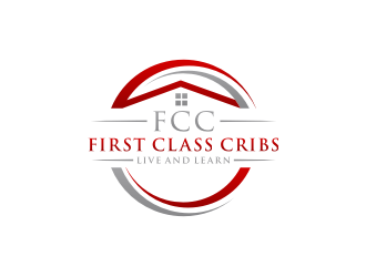 First Class Cribs logo design by bricton