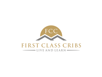 First Class Cribs logo design by bricton
